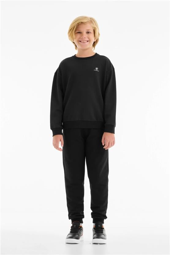 Lumberjack A10205522110010 5W Bl 25Tpt17 5Pr-Tp Sıyah Erkek Cocuk Esofman Takım