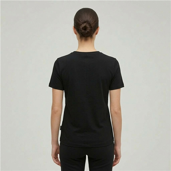 Lumberjack A10206350512010 6M Wb 11Ct126 6Fx Sıyah Kadın Kısa Kollu T-Shırt