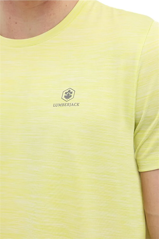Lumberjack A10206444607010 6M Mb Ct1328 Mln T-Sh 6Fx Lıme Mulıne Erkek Kısa Kollu T-Shırt
