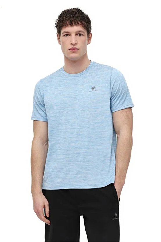 Lumberjack A10206444708010 6M Mb Ct1328 Mln T-Sh 6Fx Mavı Mulıne Erkek Kısa Kollu T-Shırt