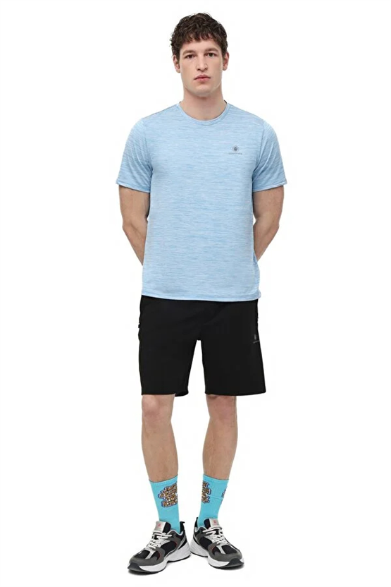 Lumberjack A10206444708010 6M Mb Ct1328 Mln T-Sh 6Fx Mavı Mulıne Erkek Kısa Kollu T-Shırt