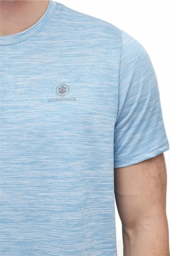 Lumberjack A10206444708010 6M Mb Ct1328 Mln T-Sh 6Fx Mavı Mulıne Erkek Kısa Kollu T-Shırt