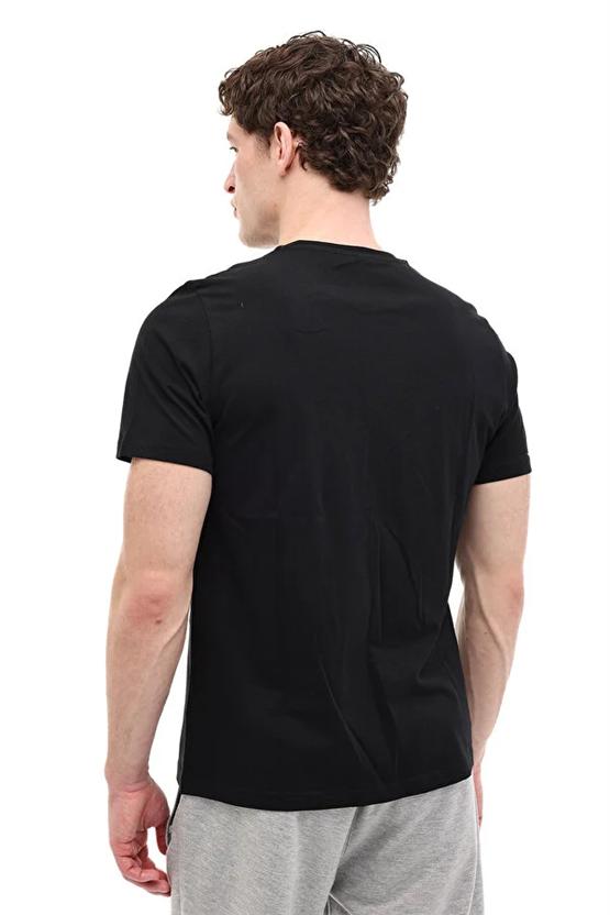 Lumberjack A10206475408010 6M Ml Okına 11Id1-104 6Fx Sıyah Erkek Kısa Kollu T-Shırt