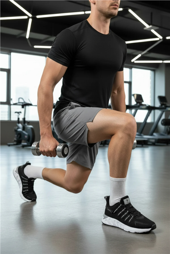 Lumberjack A10206543412010 6M Sword 6Fx Sıyah Erkek Kosu Ayakkabısı