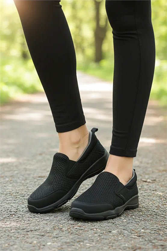 Lumberjack A10206553412010 6M Lıponıs Wmn 6Fx Sıyah Kadın Yuruyus Ayakkabısı