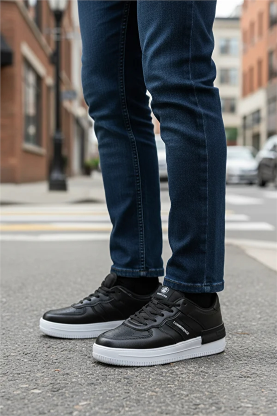 Lumberjack A10215701912010 6M Freya 6Fx Sıyah Erkek Sneaker Ayakkabı