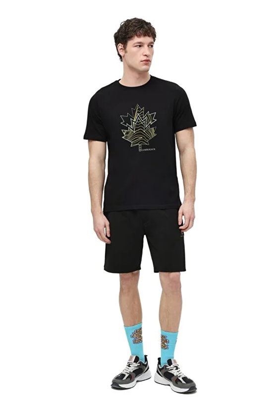 Lumberjack A10220291508010 6M Ml Bera 11Trv38 6Fx Sıyah Erkek Kısa Kollu T-Shırt