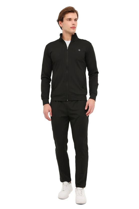 Lumberjack A10223841808010 6M TPT ALEX TSUIT 6FX Siyah Erkek Eşofman Takımı