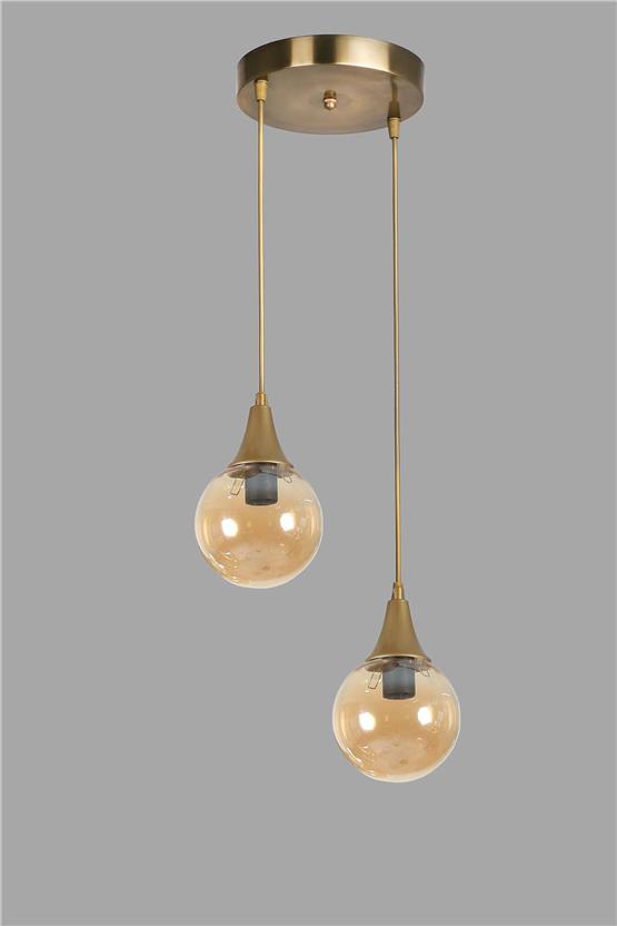 Lumexx Afra 2 Li Tepsili Eskitme Bal Camlı Sarkıt