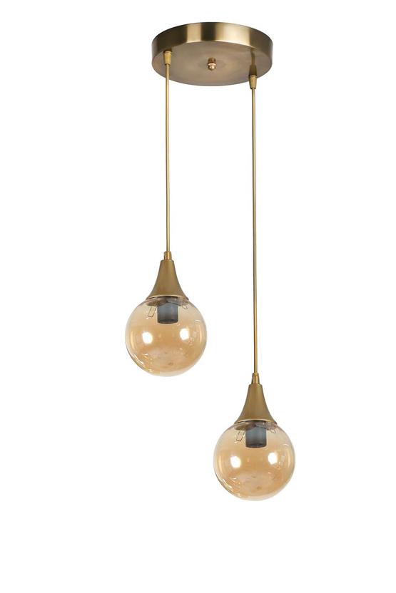 Lumexx Afra 2 Li Tepsili Eskitme Bal Camlı Sarkıt