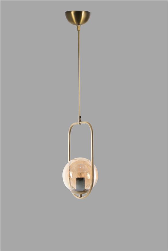 Lumexx  Ahu Tekli Bal Camlı Eskitme Sarkıt