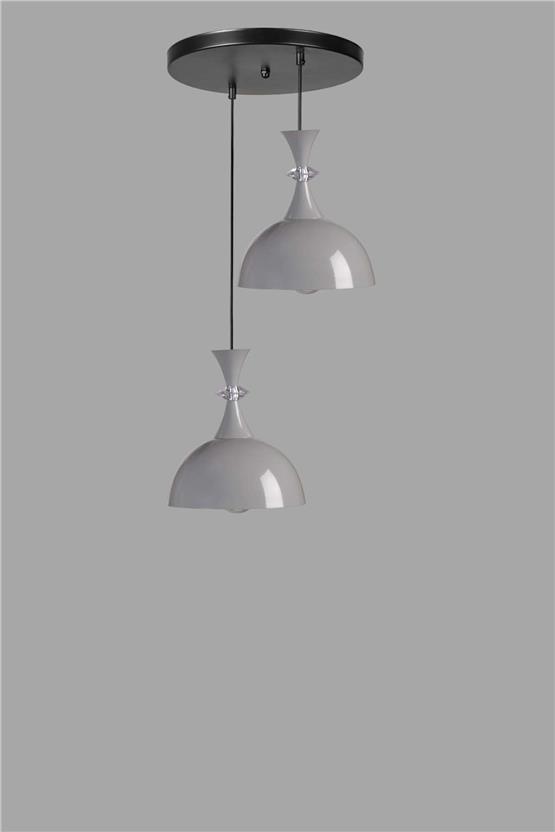 Lumexx Akay 2 Li Tepsili Gri Sarkıt