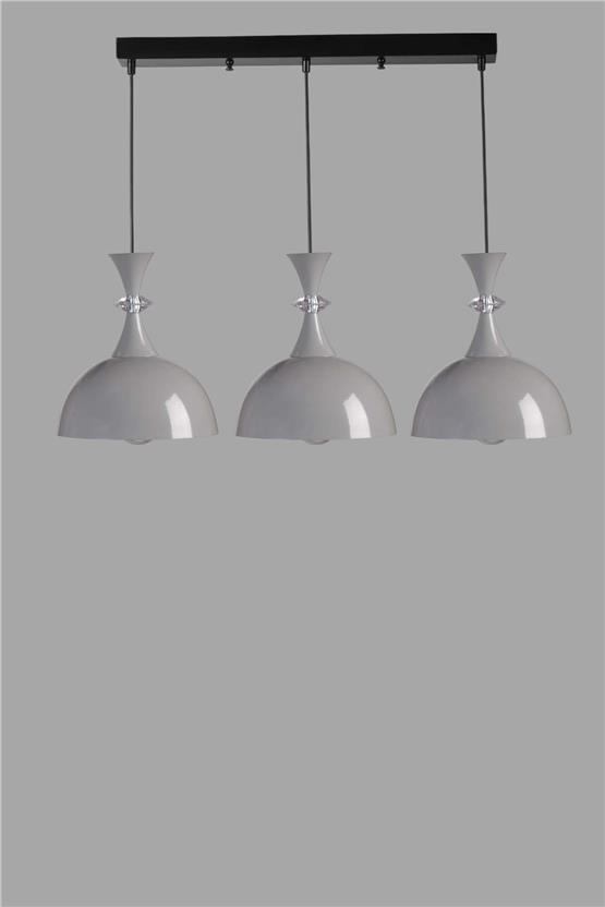 Lumexx Akay 3 Lü Sıralı Gri Sarkıt