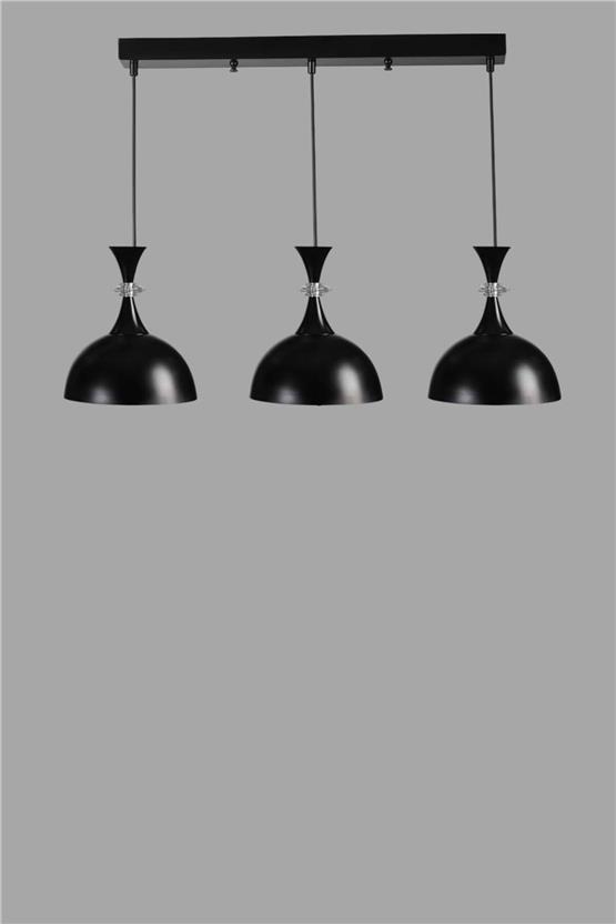 Lumexx Akay 3 Lü Sıralı Siyah Sarkıt