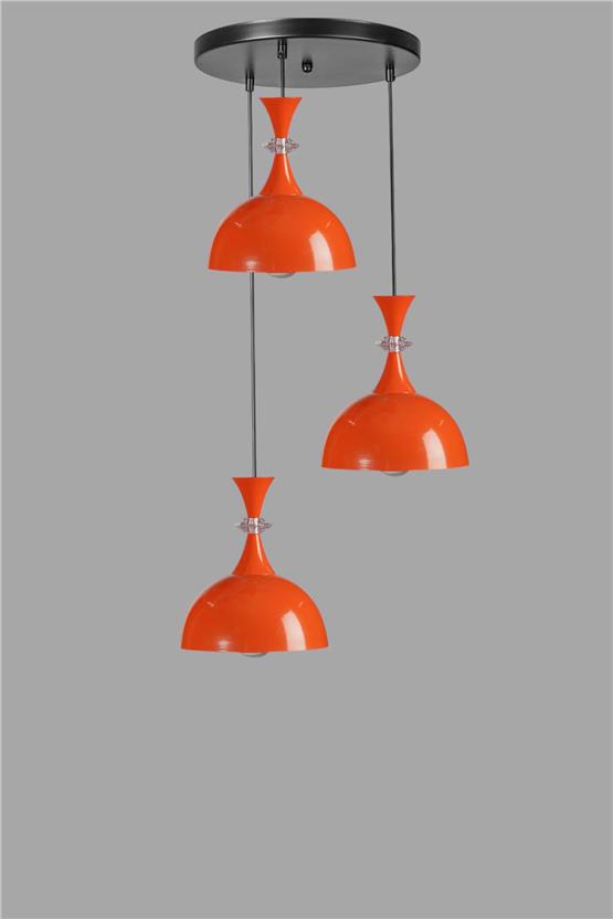 Lumexx Akay 3 Lü Tepsili Turuncu Sarkıt