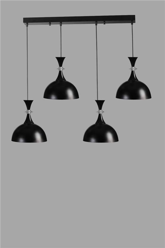 Lumexx Akay 4 Lü Sıralı Siyah Sarkıt