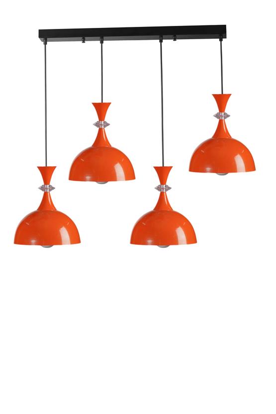 Lumexx Akay 4 Lü Sıralı Turuncu Sarkıt