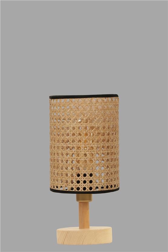 Lumexx Anka Naturel Rattan Abajurlu Masa Lambası