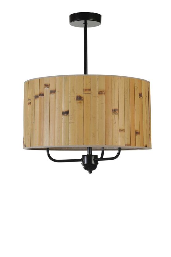 Lumexx Bambu 02 Abajurlu 3 Lü Sarkıt Avize