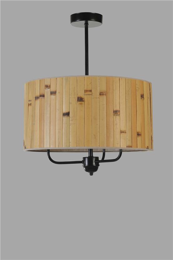 Lumexx Bambu 02 Abajurlu 3 Lü Sarkıt Avize