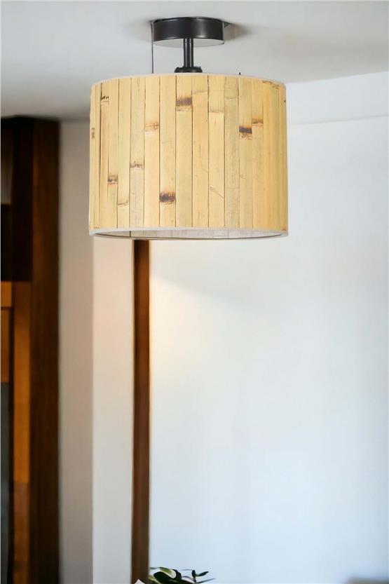 Lumexx Bambu 02 Abajurlu Plafonyer Avize