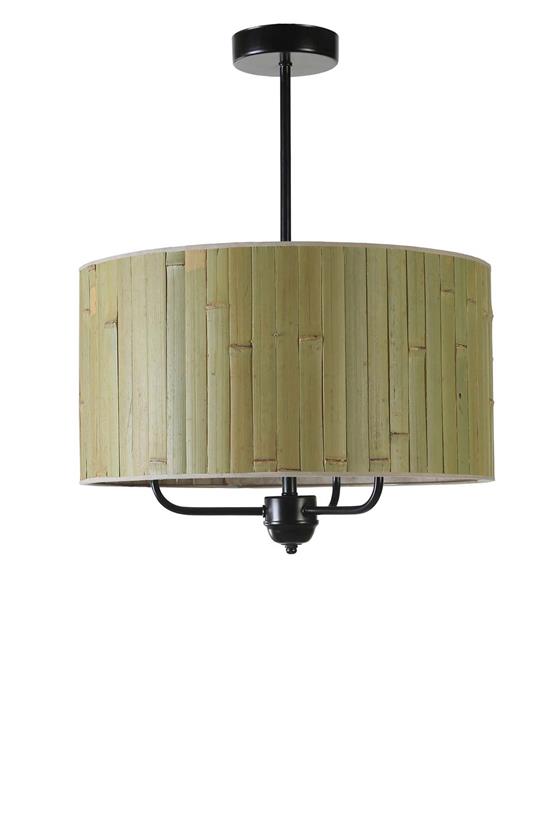 Lumexx Bambu 03 Abajurlu 3 Lü Sarkıt Avize