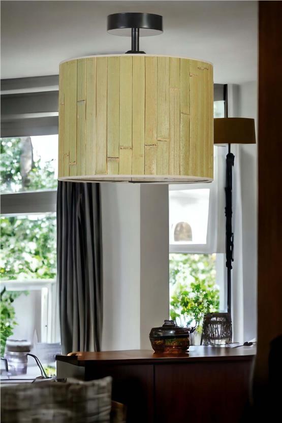 Lumexx Bambu 03 Abajurlu Plafonyer Avize