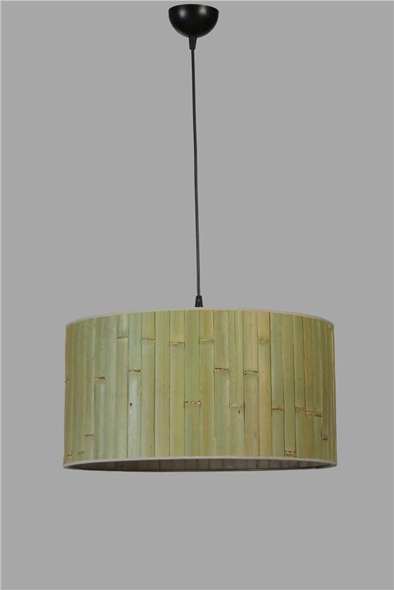 Lumexx Bambu 03 Abajurlu Tekli Sarkıt Avize