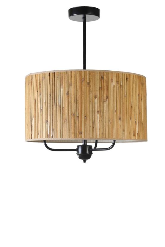 Lumexx Bambu 07 Abajurlu 3 Lü Sarkıt Avize