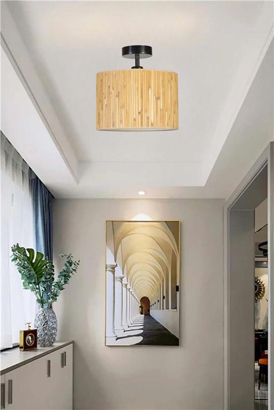 Lumexx Bambu 07 Abajurlu Plafonyer Avize