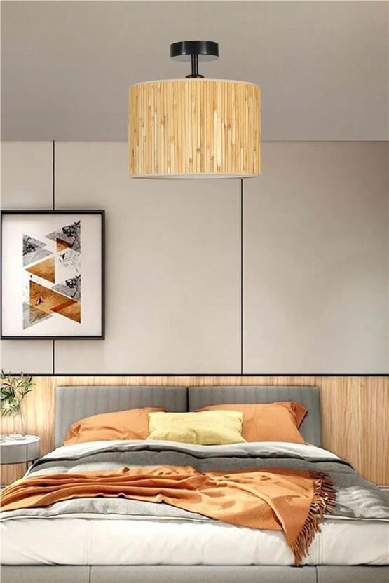 Lumexx Bambu 07 Abajurlu Plafonyer Avize