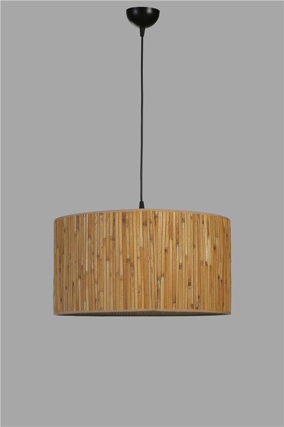 Lumexx Bambu 07 Abajurlu Tekli Sarkıt Avize