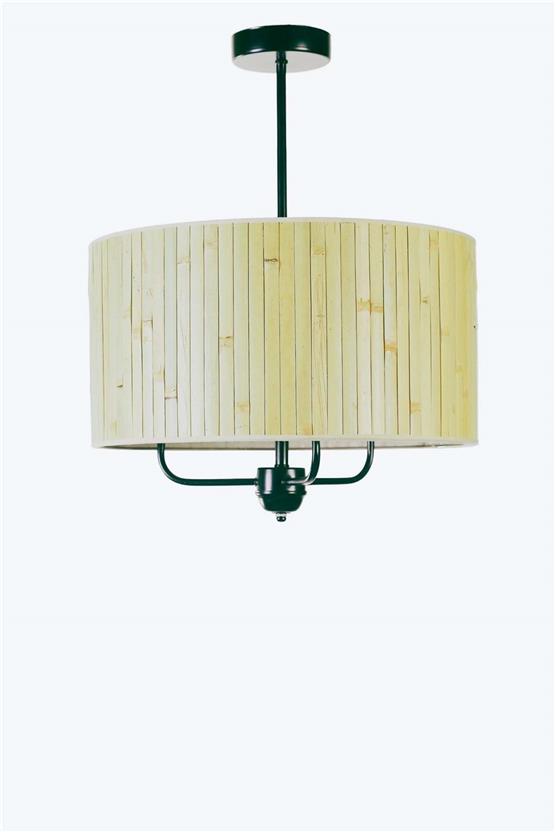 Lumexx Bambu 08 Abajurlu 3 Lü Sarkıt Avize