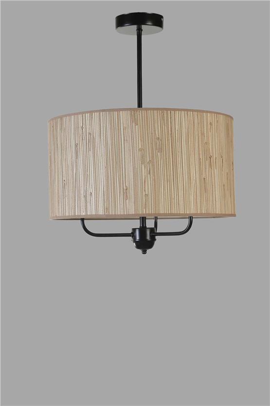 Lumexx Bambu 09 Abajurlu 3 Lü Sarkıt Avize