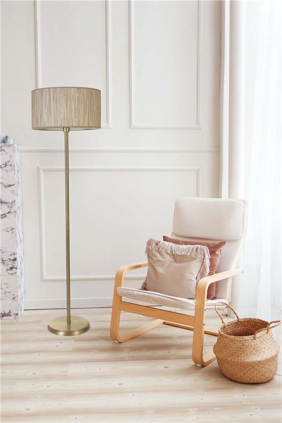 Lumexx Bambu 09 Abajurlu Lambader Eskitme