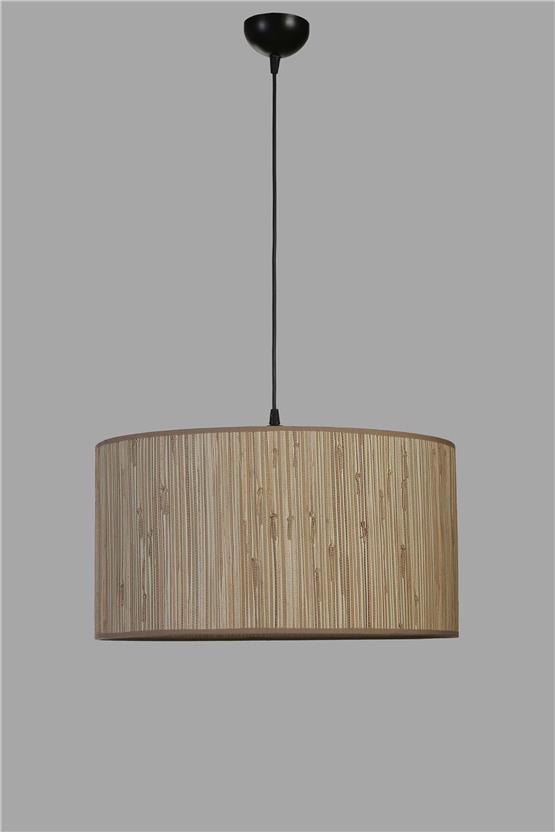 Lumexx Bambu 09 Abajurlu Tekli Sarkıt Avize