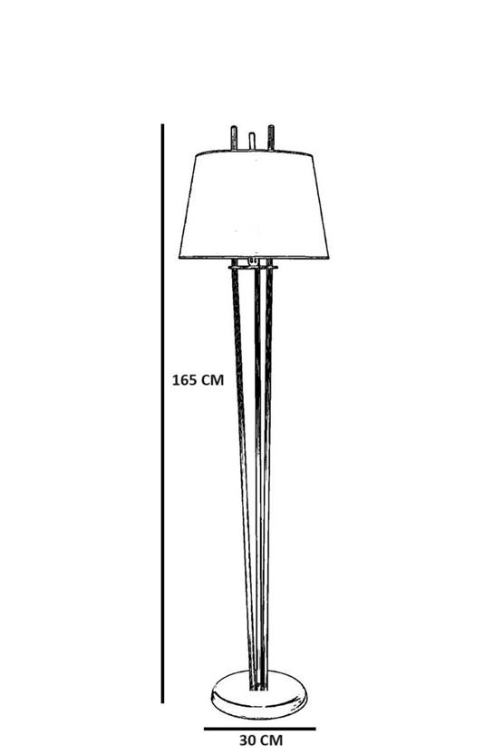 Lumexx Belen Eskitme Lambader Pramit Açık Hasır Abajurlu