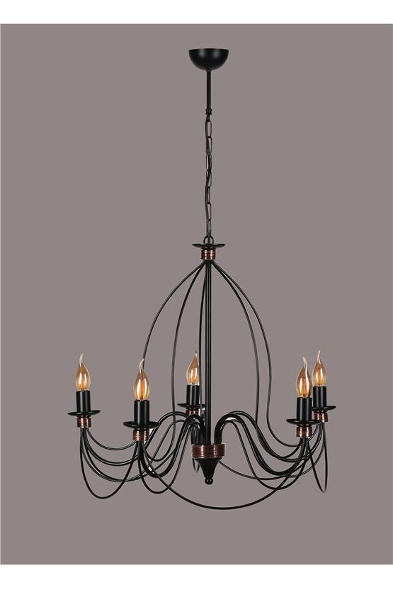 Lumexx Berfin 5 Li Siyah Rustik