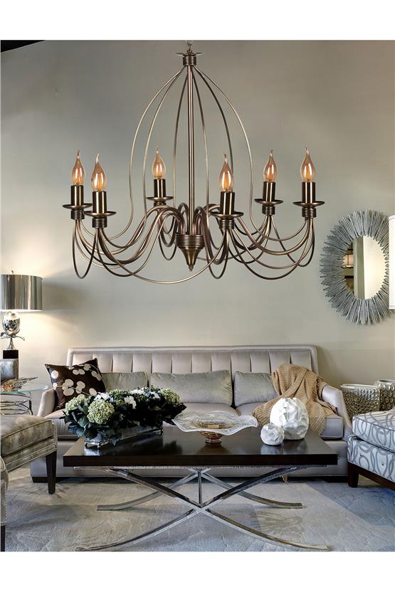 Lumexx Berfin 6 Lı Eskitme Rustik