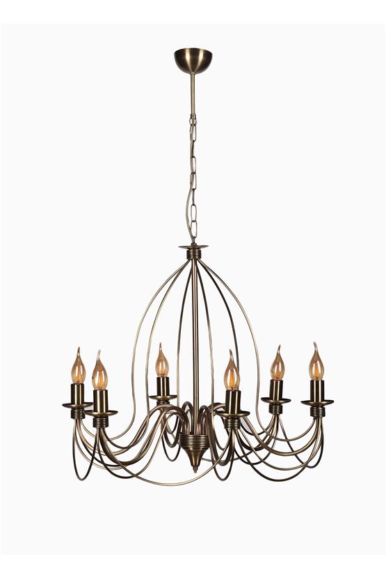 Lumexx Berfin 6 Lı Eskitme Rustik