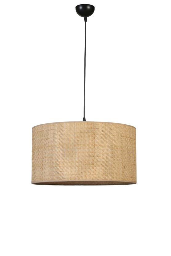 Lumexx Hasır Rattan Abajurlu Tekli Sarkıt Avize