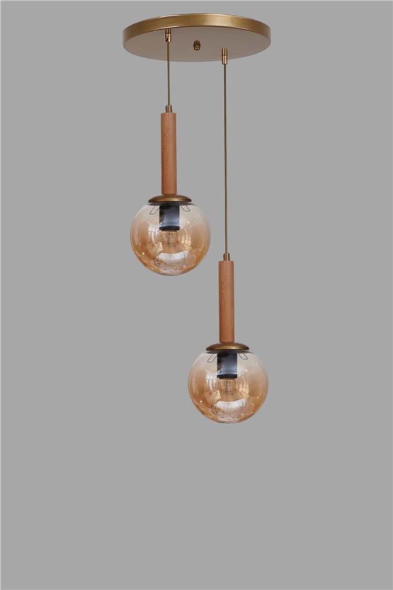 Lumexx Işıl 2 Li Tepsili Naturel Bal Camlı Sarkıt