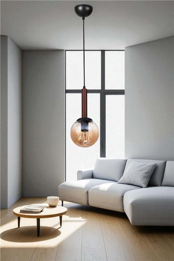 Lumexx Işıl Tekli Ceviz Bal Camlı Sarkıt