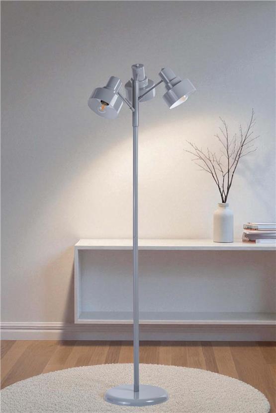 Lumexx Jesus 3 Lü Gri Lambader Metal Başlıklı