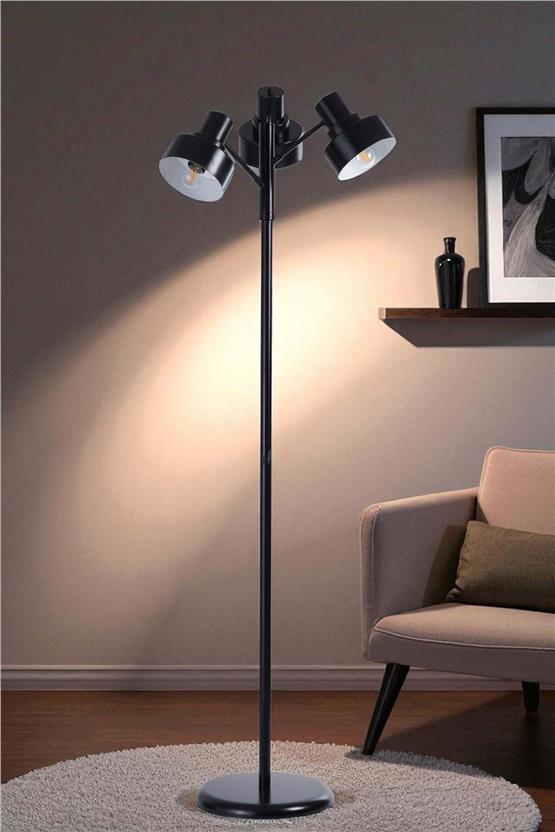 Lumexx Jesus 3 Lü Siyah Lambader Metal Başlıklı