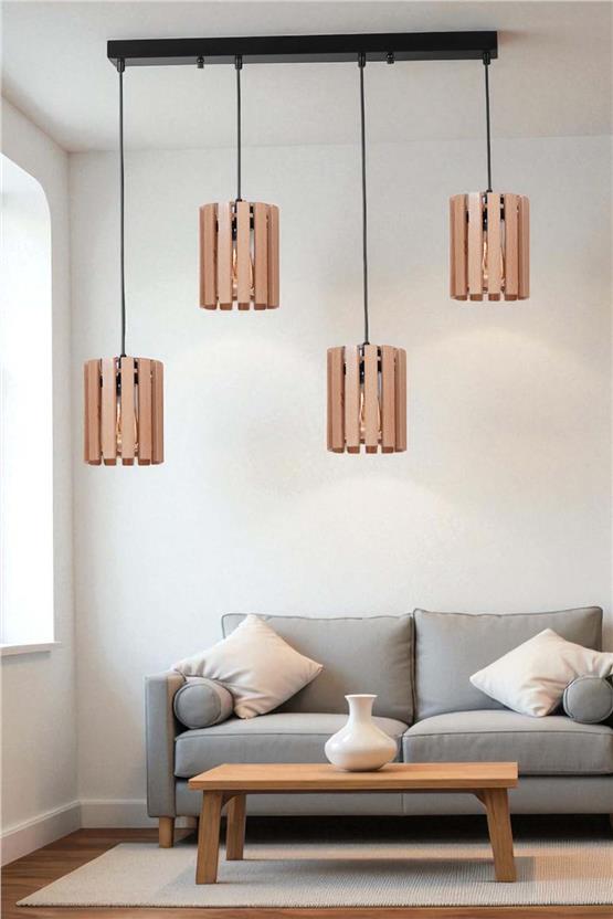 Lumexx Kasnak 4 Lü Sıralı Naturel Sarkıt