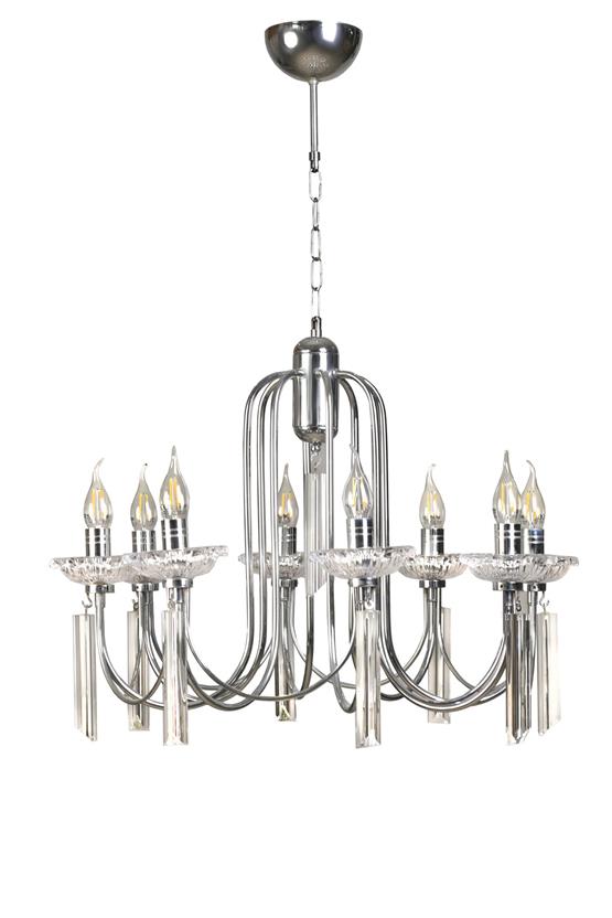 Lumexx Kontes 8 Li Krom Rustik Avize