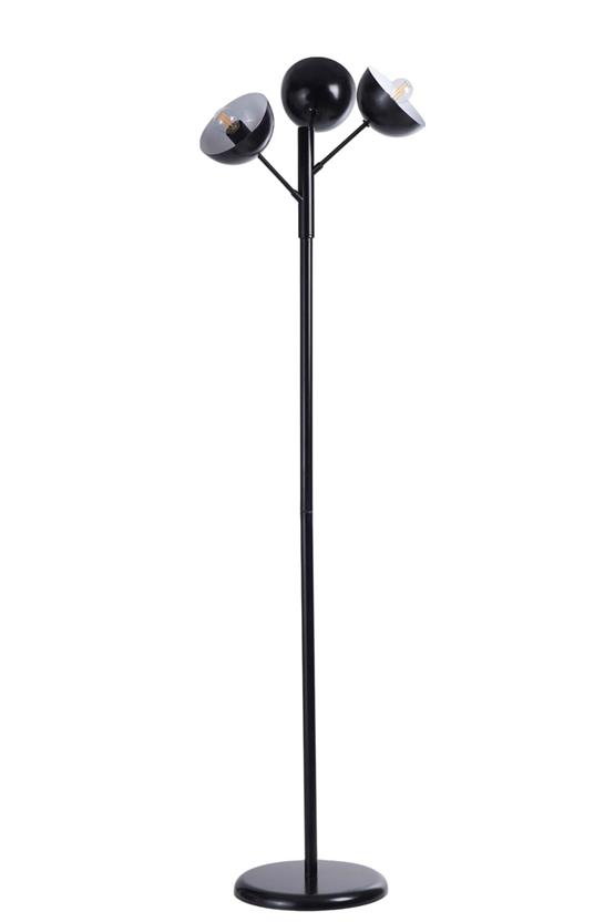 Lumexx Küre 3 Lü Siyah Lambader Metal Başlıklı