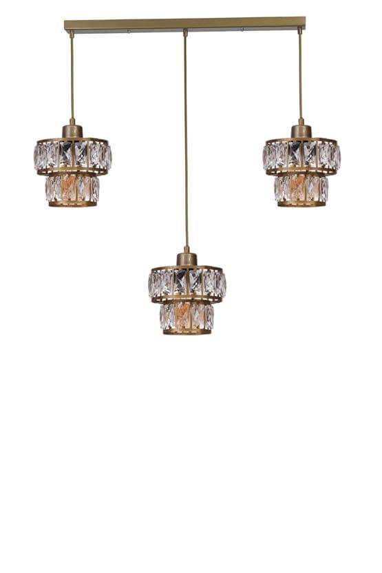 Lumexx Leo 3 Lü Sıralı Eskitme Sarkıt