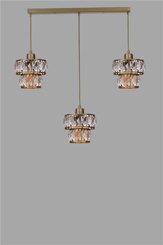 Lumexx Leo 3 Lü Sıralı Eskitme Sarkıt